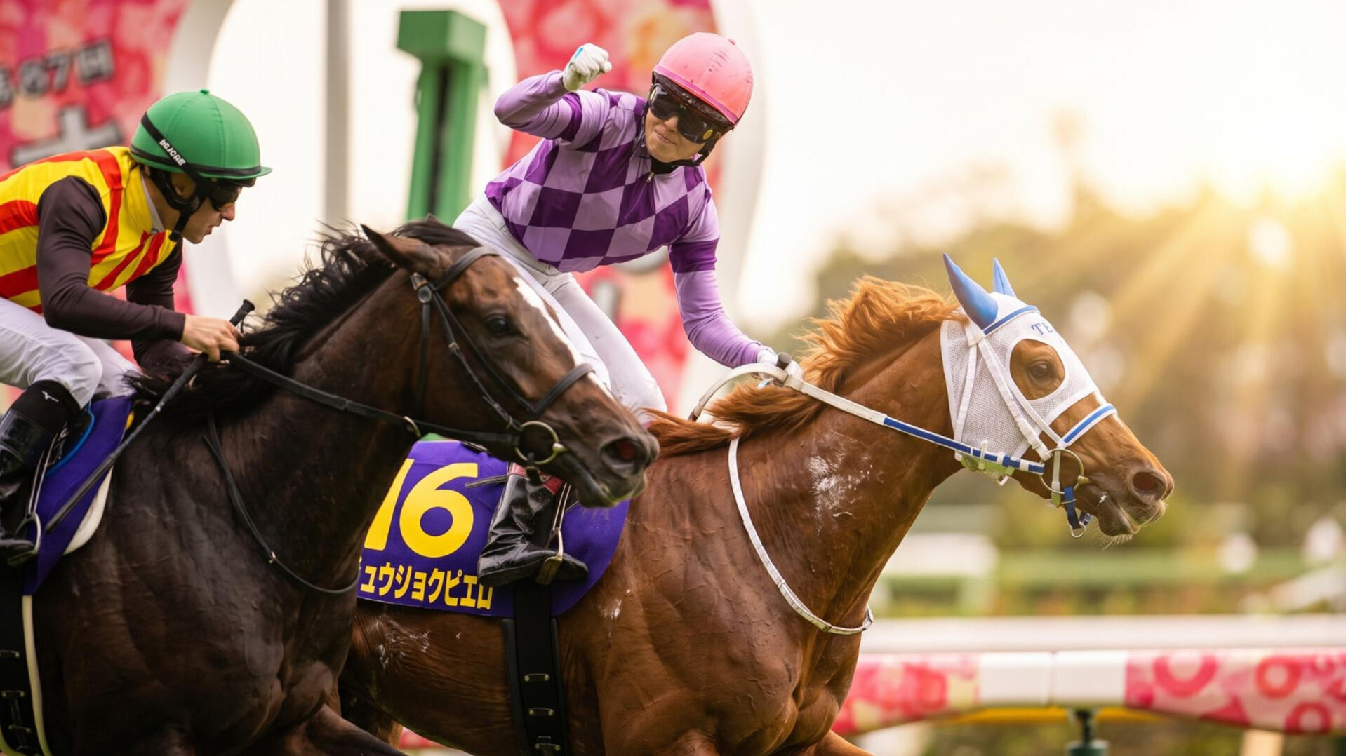 Imamura won the Yushun Himba (Japanese Oaks) aboard Juryoku Pierrot Seina Imamura - Juryoku Pierrot